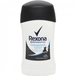 "Rexona" дезодорант-стік "Невидима, прозорий кристал" 40мл.